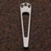 Daily Customs 3H Window Titanium Pocket Clip -Victorinox Sales DC3HWITI Daily Customs 3H PocketClip Window