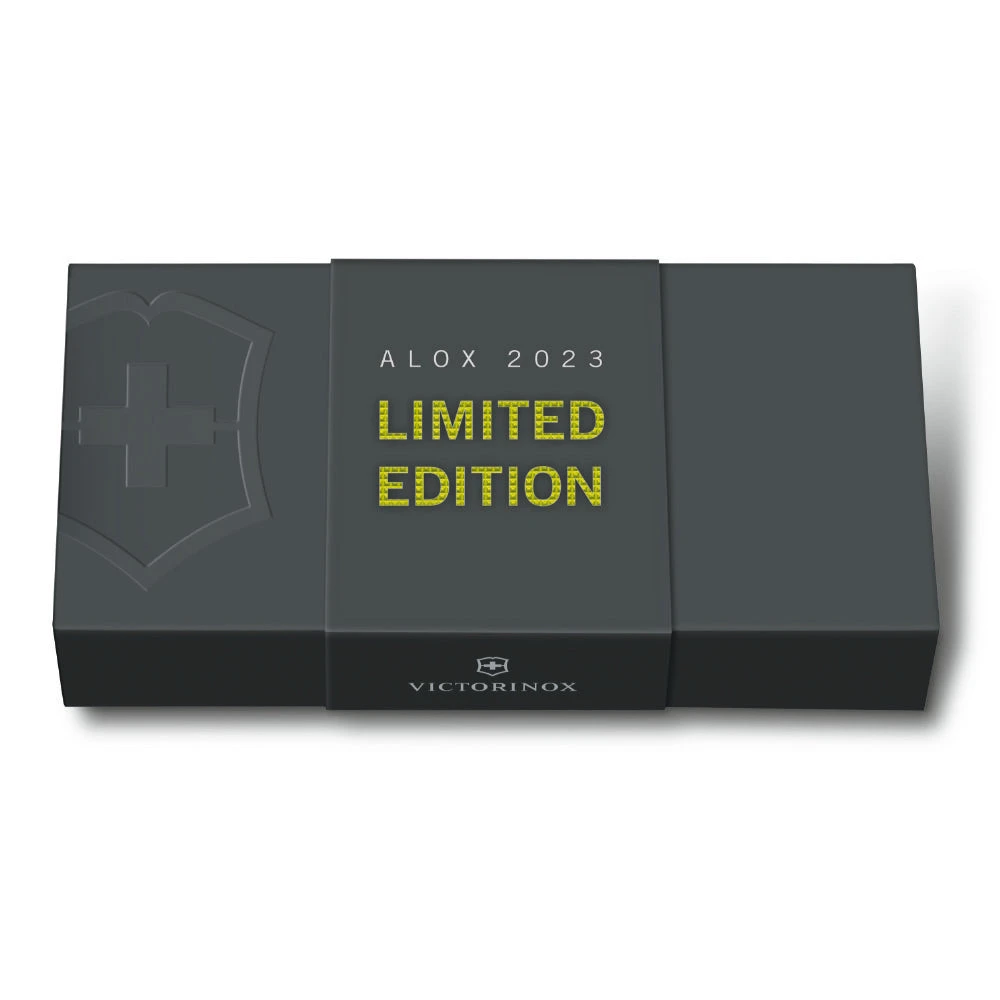 Victorinox Electric Yellow Hunter Pro Alox 2023 Limited Edition Swiss Army Knife 8 Victorinox Electric Yellow Hunter Pro Alox 2023 Limited Edition Swiss Army Knife - Image 6