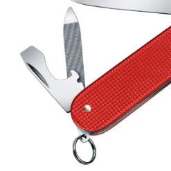Victorinox Cadet Red Swiss Army Knife 11 Victorinox Cadet Red Swiss Army Knife -Victorinox Sales SA0260120R Cadet File Detail