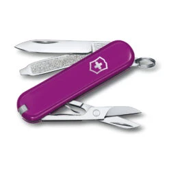 Victorinox Classic SD Swiss Army Knife, 2021 Solid Colors -Victorinox Sales SA0622352 Victorinox Classic SD Tasty Grape