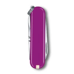 Victorinox Classic SD Swiss Army Knife, 2021 Solid Colors -Victorinox Sales SA0622352 Victorinox Classic SD Tasty Grape Back