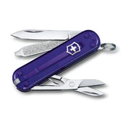Victorinox Classic SD Swiss Army Knife, 2021 Translucent Colors 21 Victorinox Classic SD Swiss Army Knife, 2021 Translucent Colors -Victorinox Sales SA06223T29 Victorinox Classic SD Persian Indigo