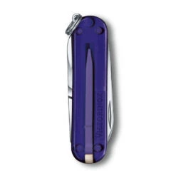Victorinox Classic SD Swiss Army Knife, 2021 Translucent Colors 17 Victorinox Classic SD Swiss Army Knife, 2021 Translucent Colors -Victorinox Sales SA06223T29 Victorinox Classic SD Persian Indigo Back