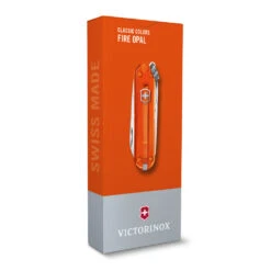 Victorinox Classic SD Swiss Army Knife, 2021 Translucent Colors 18 Victorinox Classic SD Swiss Army Knife, 2021 Translucent Colors -Victorinox Sales SA06223T82 Victorinox Classic SD Fire Opal Packaged