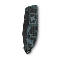 Victorinox Evoke BSH Alox Lockblade Swiss Army Knife With Clip -Victorinox Sales SA09425DS222 Victorinox Evoke Navy Camo Black Closed Front