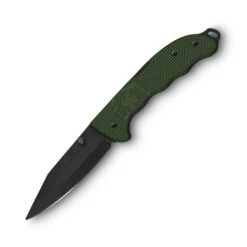 Victorinox Evoke BSH Alox Lockblade Swiss Army Knife With Clip -Victorinox Sales SA09425DS24 Victorinox Evoke Green Black Fully Open