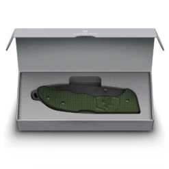 Victorinox Evoke BSH Alox Lockblade Swiss Army Knife With Clip -Victorinox Sales SA09425DS24 Victorinox Evoke Green Black in Box