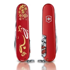 Victorinox Year Of The Rabbit Huntsman 2023 Limited Edition Swiss Army Knife -Victorinox Sales SA13714E12 S3x1000
