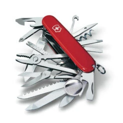 Victorinox SwissChamp Swiss Army Knife -Victorinox Sales SA16795 SwissChamp Red Open Side View