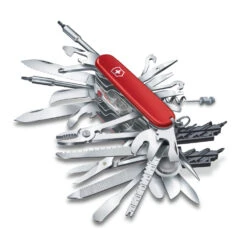 Victorinox SwissChamp XXL Swiss Army Knife 12 Victorinox SwissChamp XXL Swiss Army Knife -Victorinox Sales SA16795XXL 2021 SwissChamp XXL Swiss Army Knife Open Angle