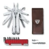Victorinox SwissTool Spirit Plus Pointed Multi-tool With Leather Box Pouch -Victorinox Sales SA30235L SwissTool Spirit Plus Pointed Leather Sheath