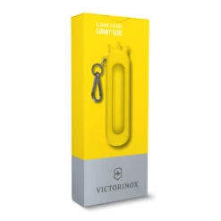 Victorinox Classic SD Silicone Case -Victorinox Sales SA40450 Victorinox Classic Colors Silicone Case Sunny Side Crown Packaged