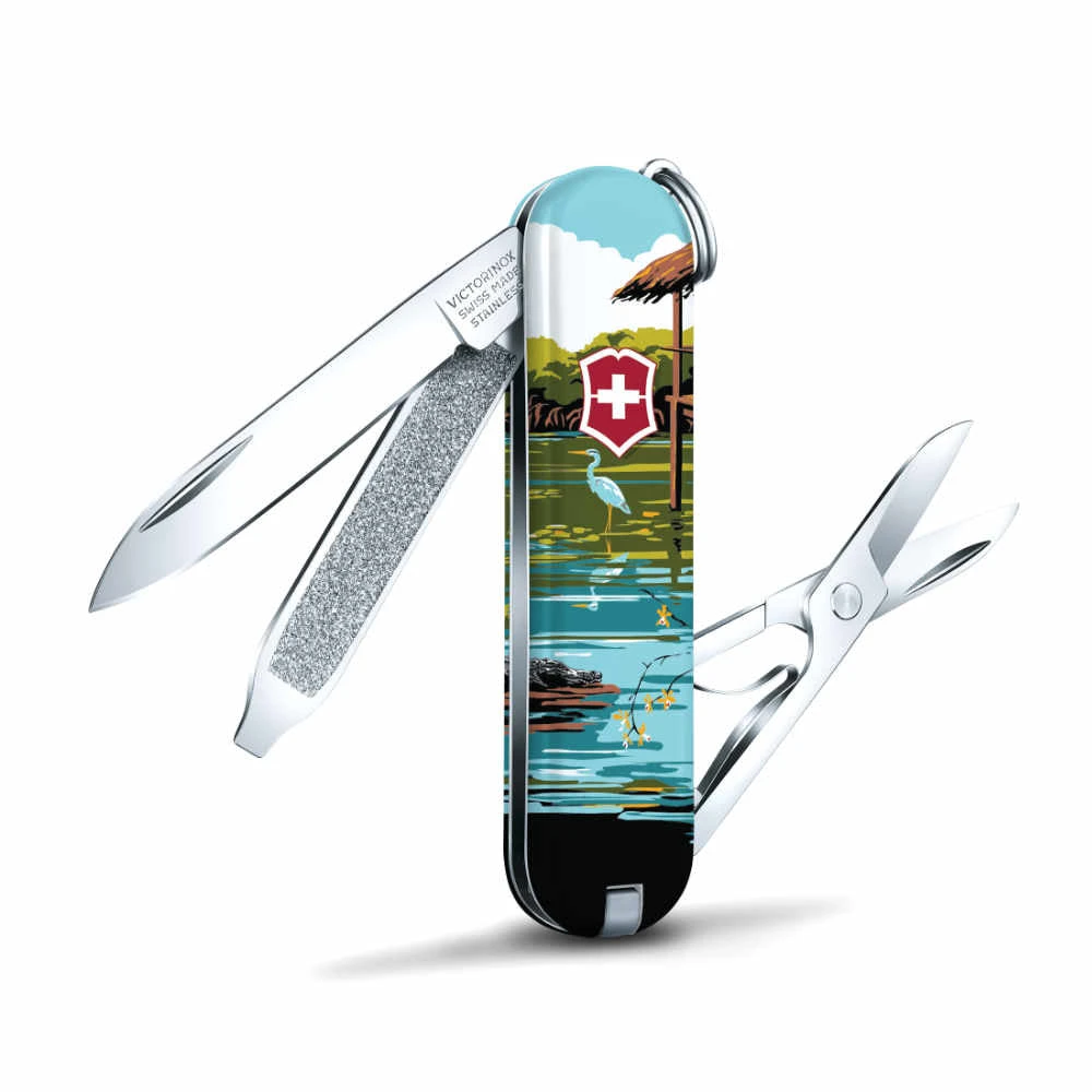 Victorinox Everglades National Park Poster Art Classic SD Swiss Army Knife 3 Victorinox Everglades National Park Poster Art Classic SD Swiss Army Knife