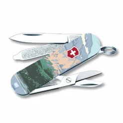 Victorinox Glacier National Park Poster Art Classic SD Swiss Army Knife -Victorinox Sales SA55493x1000