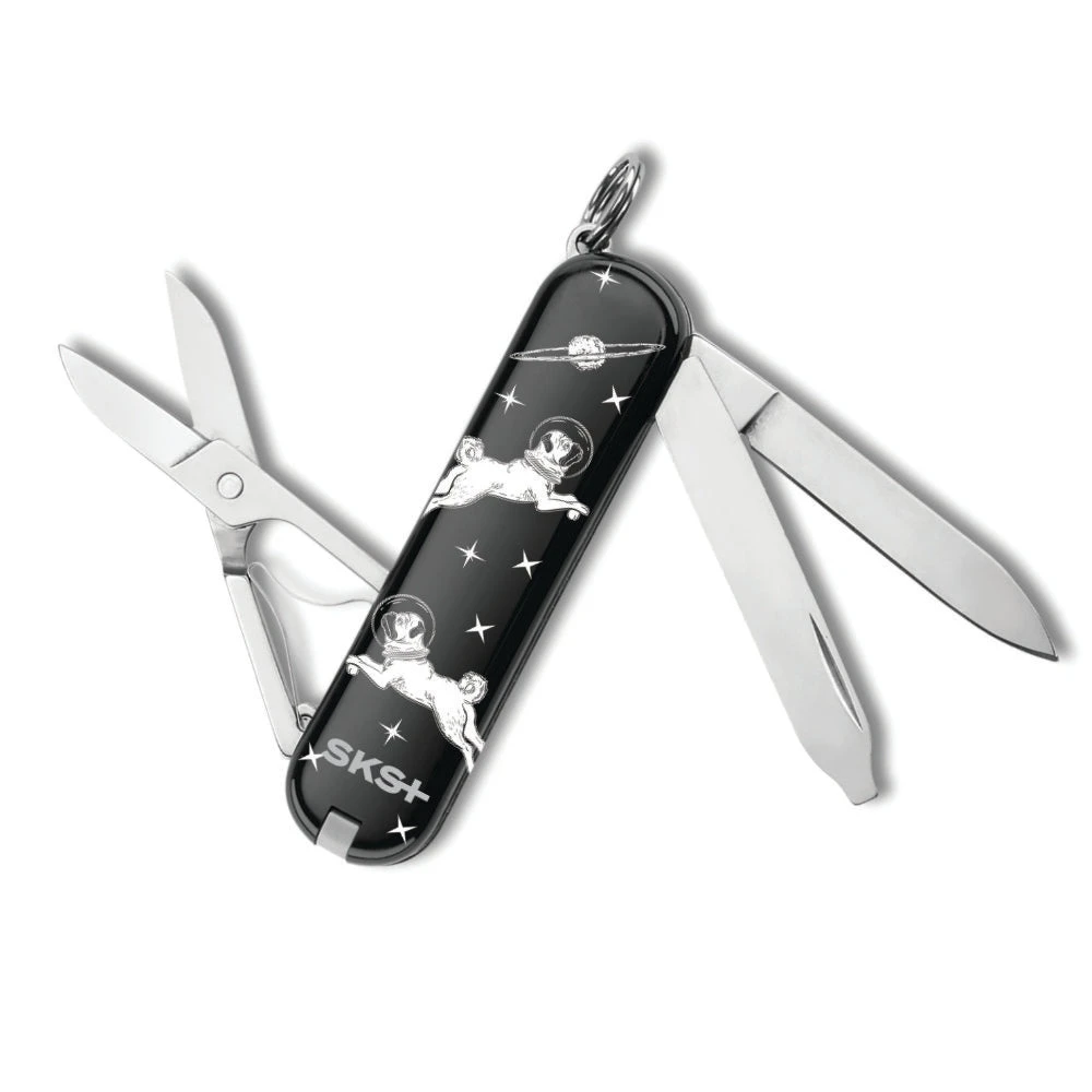 Victorinox Space Pugs Classic SD Designer Swiss Army Knife 4 Victorinox Space Pugs Classic SD Designer Swiss Army Knife - Image 2