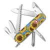 Victorinox Sunflowers Hiker Designer Swiss Army Knife -Victorinox Sales SA67508 Sunflower Hiker Swiss Army Knife Front