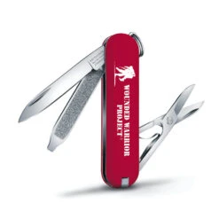 Victorinox Wounded Warrior Project Red Classic SD Swiss Army Knife
