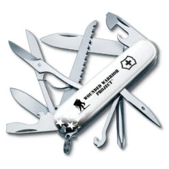 Victorinox Wounded Warrior Project Black And White American Flag Fieldmaster Swiss Army Knife 7 Victorinox Wounded Warrior Project Black And White American Flag Fieldmaster Swiss Army Knife -Victorinox Sales SAK Fieldmaster AmericanFlagGrey B3 55528 91mm S3