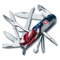 Victorinox Wounded Warrior Project American Flag Fieldmaster Swiss Army Knife -Victorinox Sales SAK Fieldmaster AmericanFlag B3 55529 91mm S3