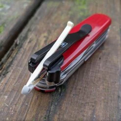 SwissQlip Swiss Army Knife Pocket Clip -Victorinox Sales SGSQLIP91BLK Removing Tweezers For Use