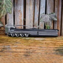 SwissQlip Swiss Army Knife Pocket Clip -Victorinox Sales SGSQLIP91CHR Profile View x1000 7b9ce632 57f8 4291 8ada 171ef9651e00