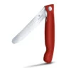 Swiss Classic 4.3" Foldable Serrated Paring Knife By Victorinox -Victorinox Sales VF67831F Foldable Serrated Parer Red Beauty Shot