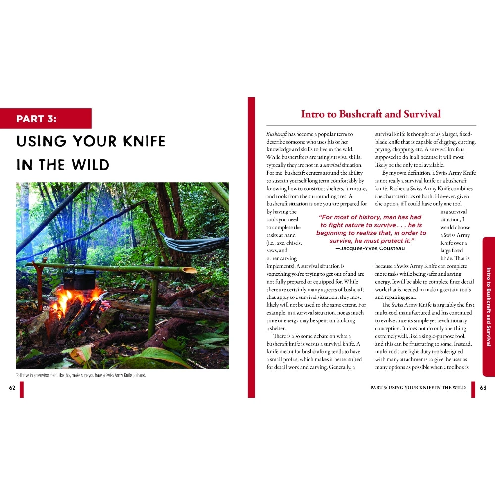 Victorinox Swiss Army Knife Camping & Outdoor Survival Guide Book 7 Victorinox Swiss Army Knife Camping & Outdoor Survival Guide Book - Image 5