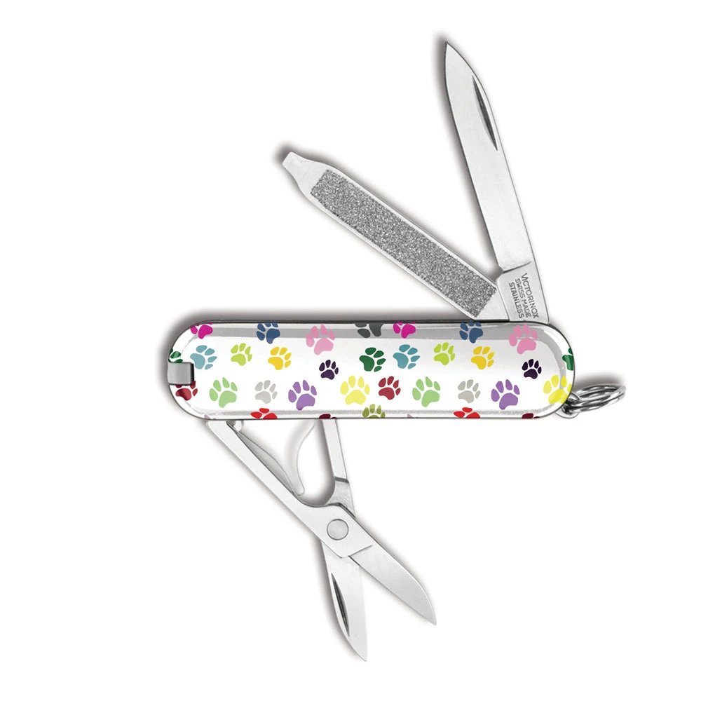 Victorinox Paw Print Classic SD Designer Swiss Army Knife 4 Victorinox Paw Print Classic SD Designer Swiss Army Knife - Image 2