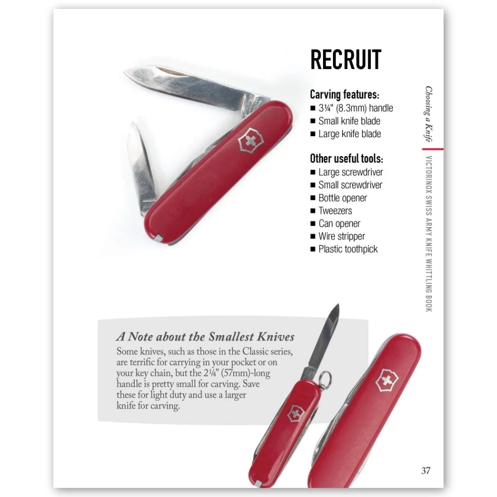 Victorinox Swiss Army Knife Whittling Book 5 Victorinox Swiss Army Knife Whittling Book - Image 3