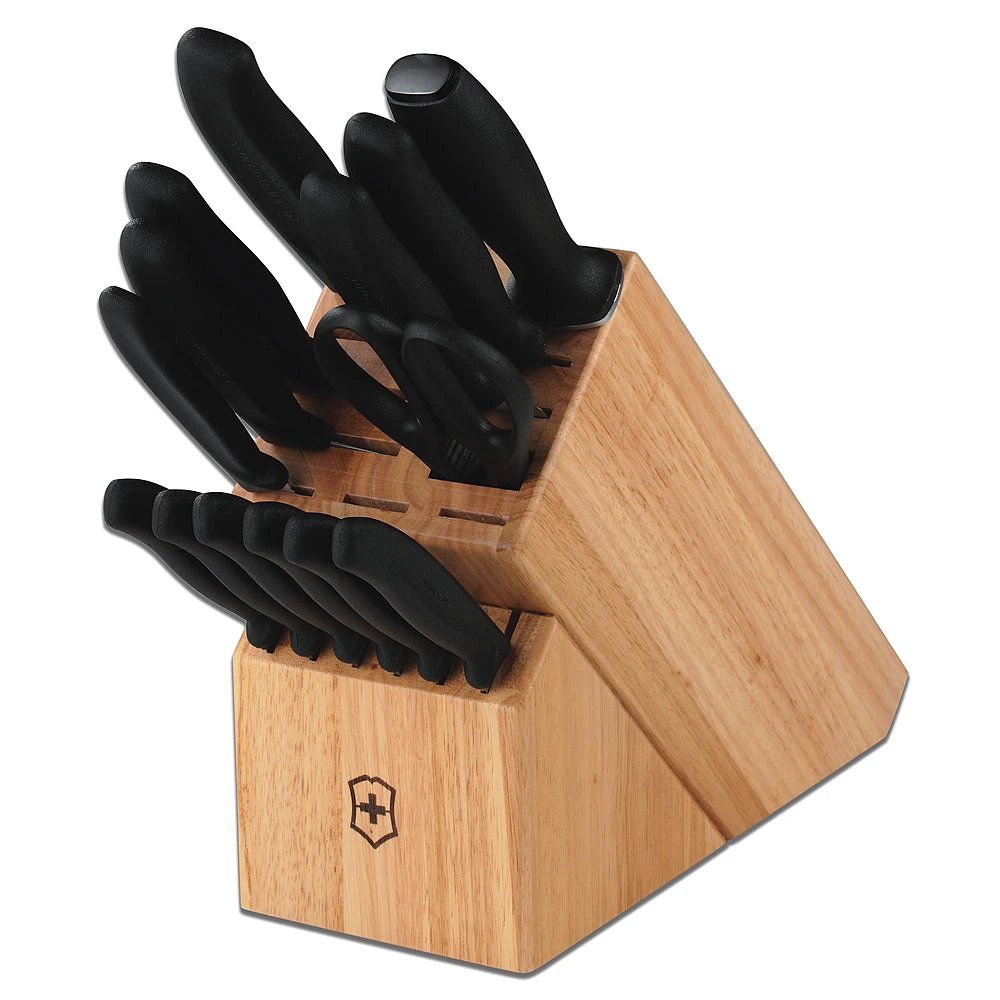 Swiss Classic 15-Piece Knife Block Set By Victorinox 3 Swiss Classic 15-Piece Knife Block Set By Victorinox