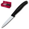 Swiss Classic Paring Knife Display - 2 Dozen 3.25" Serrated Spear Tip Paring Knives By Victorinox - Black Handle (6.7633) 2 Swiss Classic Paring Knife Display - 2 Dozen 3.25" Serrated Spear Tip Paring Knives By Victorinox - Black Handle (6.7633) -Victorinox Sales vf6763324x1000